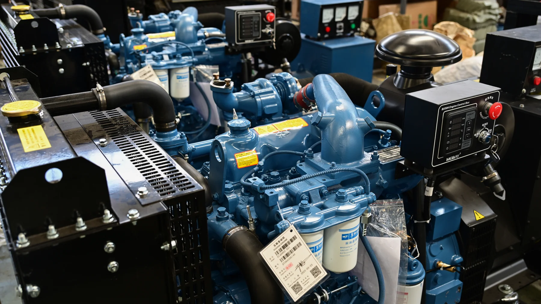 Engine and control-system details